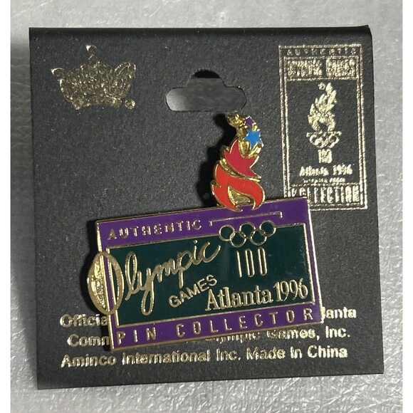 aminco Other - 1996 Atlanta Centennial Olympics Equestrian Pin Collector Lapel Pin NOC